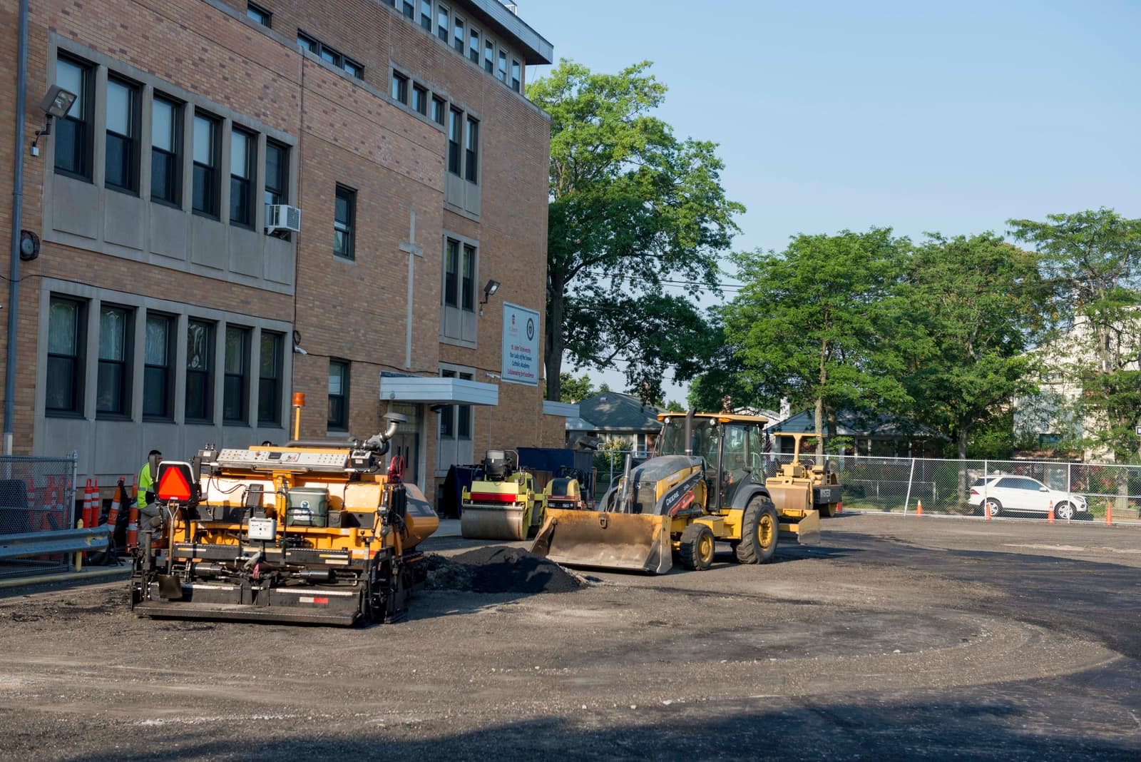 Commercial Parking Lot Maintenance project by Bonardi Construction