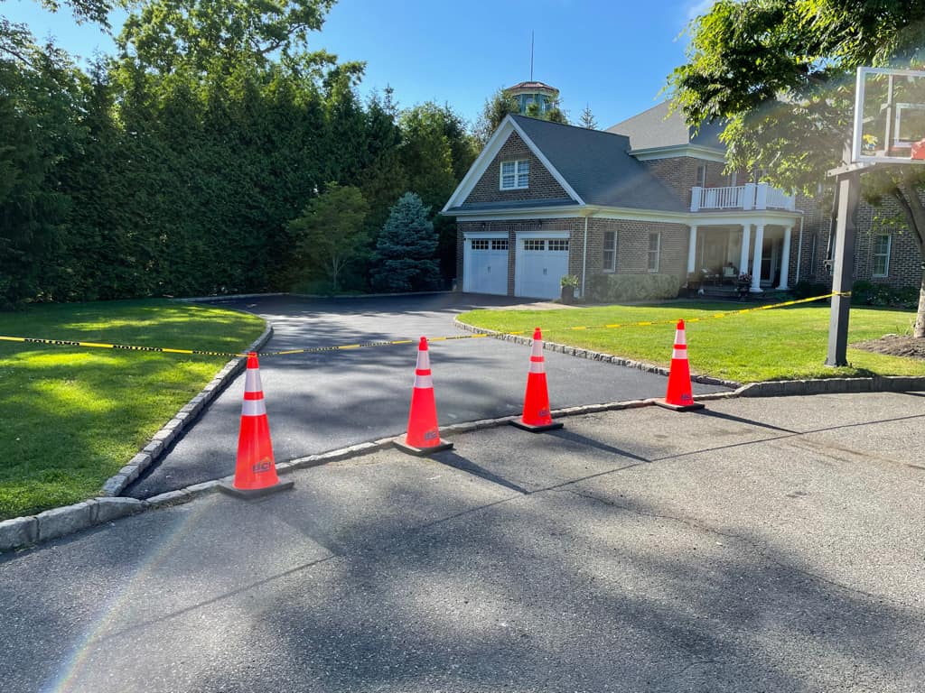 Asphalt Sealcoating project by Bonardi Construction